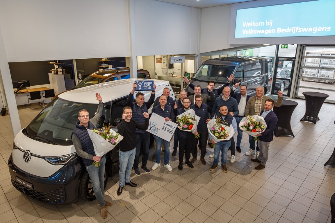 Sales Dealer van het Jaar 2026: a-point Amsterdam