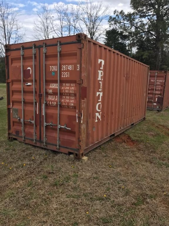 P176 20' CW - USED RED CONTAINER