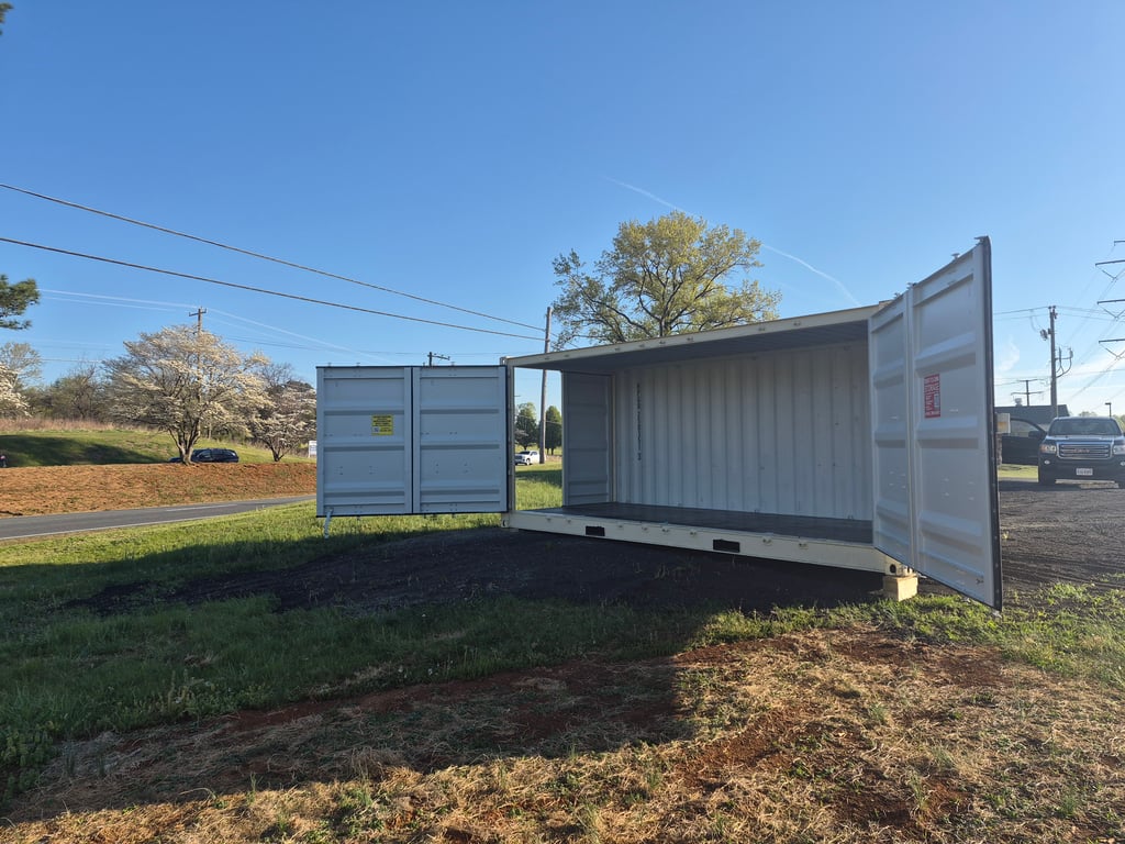 20' One trip - like new full side view