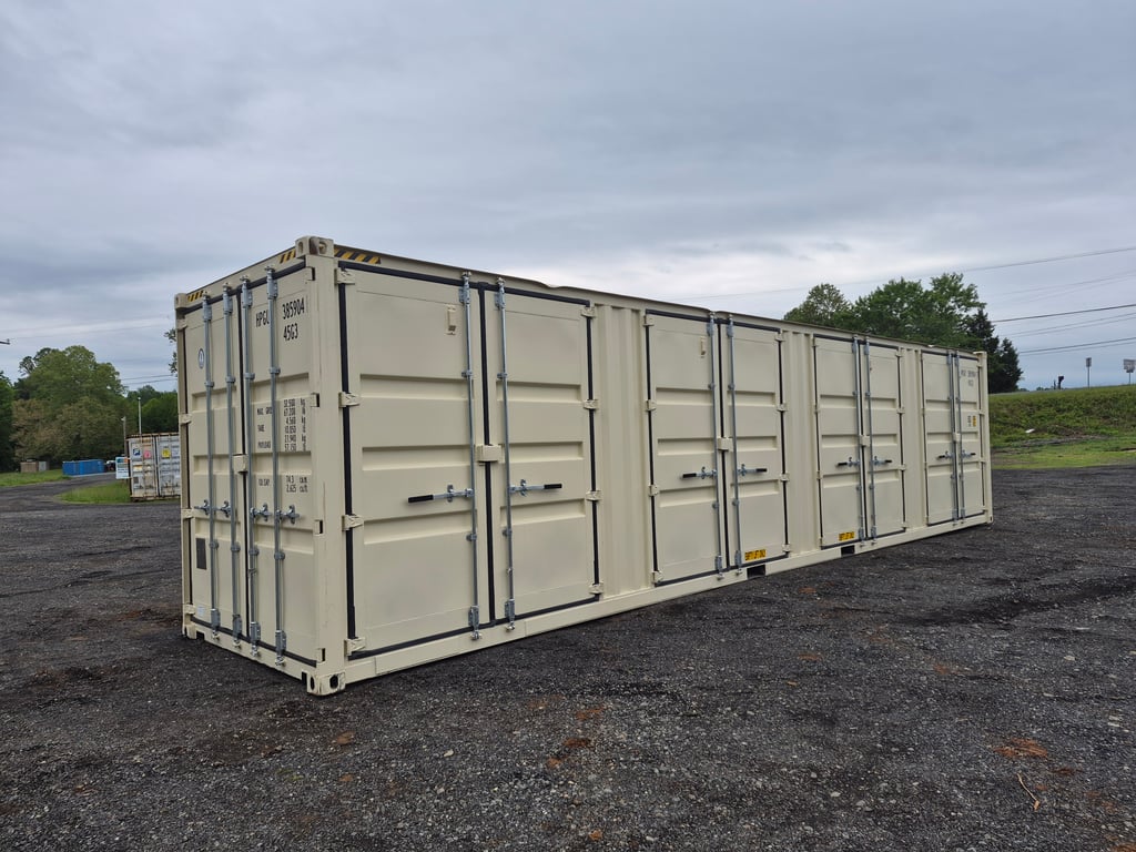 P227 40' ONE TRIP 5 DOORS IVORY
