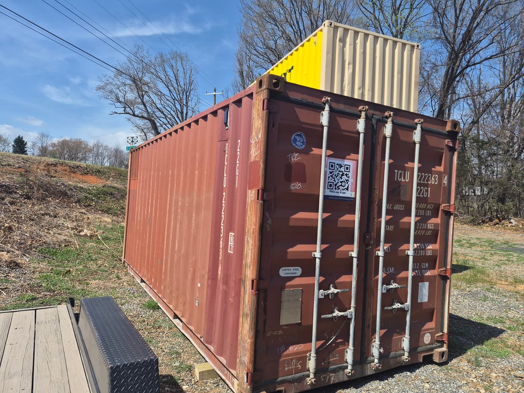 P180 20' CW - USED RED CONTAINER