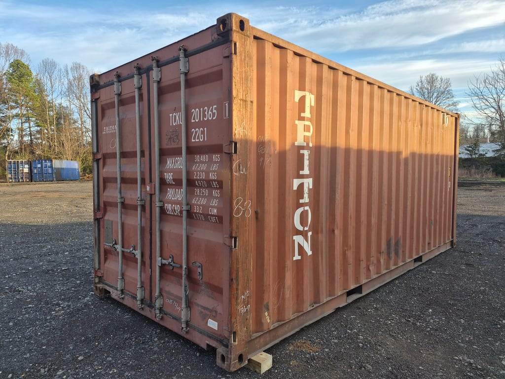 P172  20' Cargo Worthy - Used RED