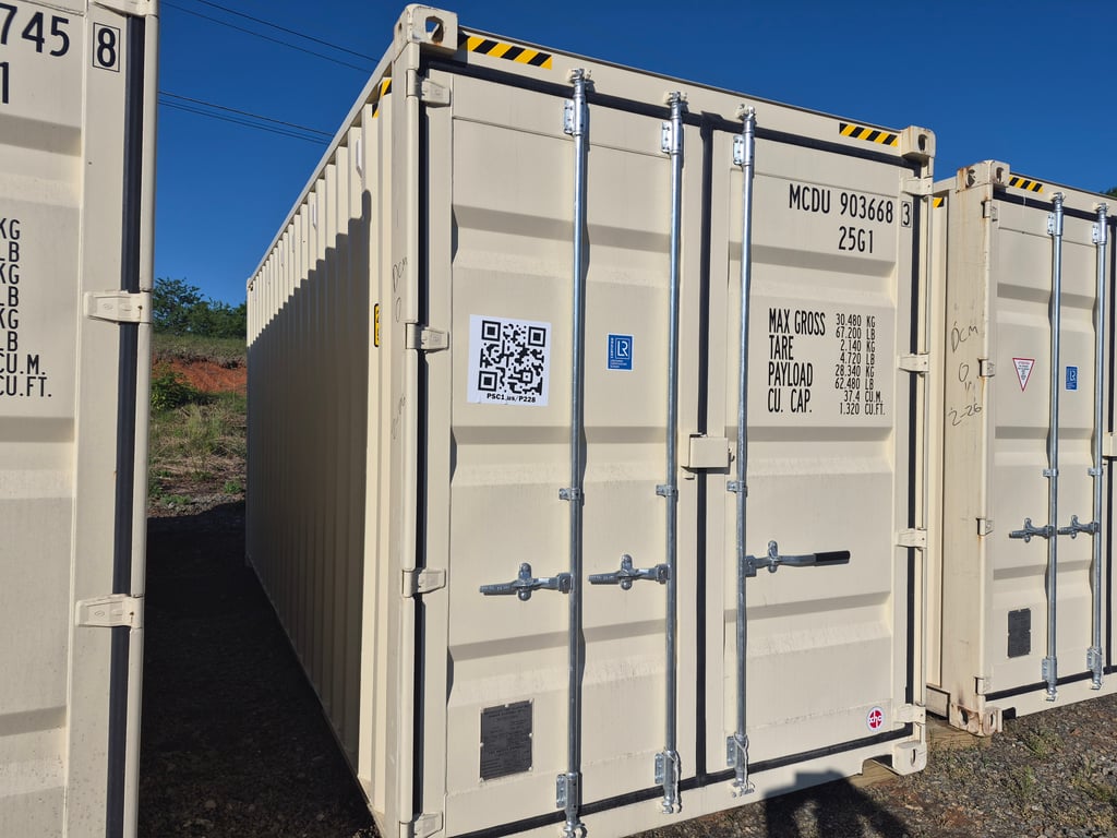 P228 20' HIGH CUBE ONE TRIP