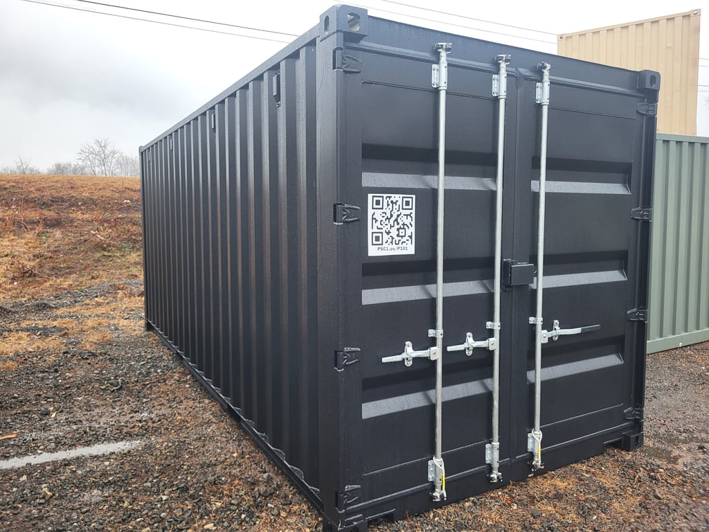 P101 - 8x20 Container -  Black