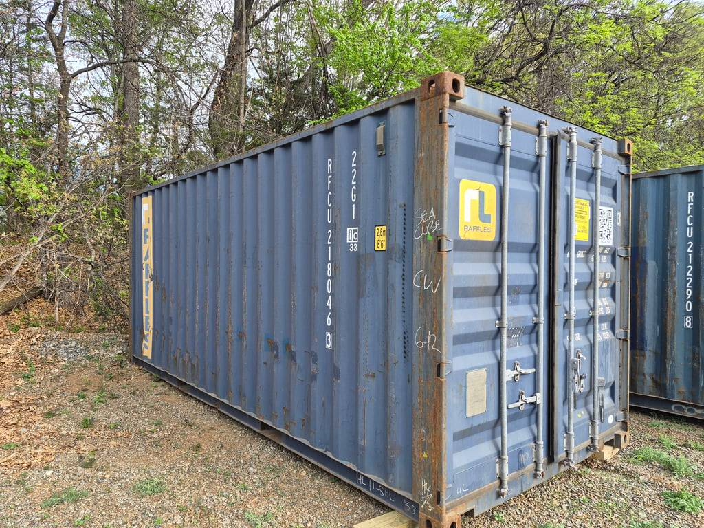 P192 CW - USED CONTAINER BLUE