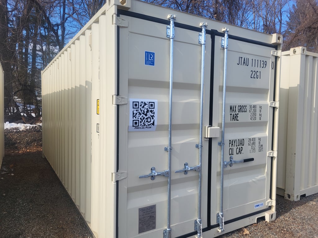 P116 - 8X20 Container