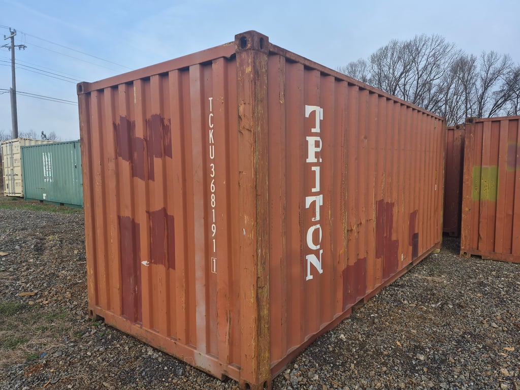 P174 20' CW - USED RED Container