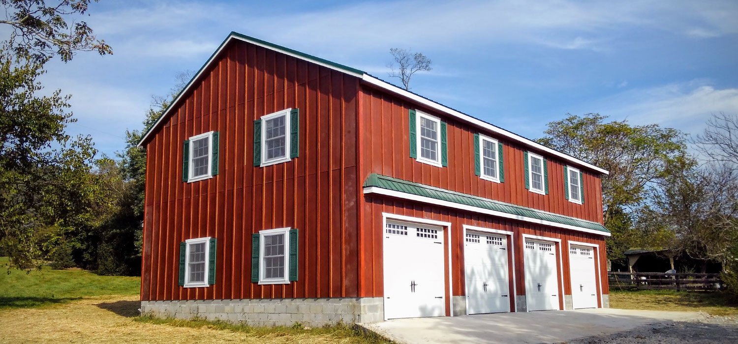 Two-Story Garage in Virginia