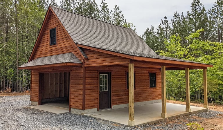 Attic Series 1 Car Garage 20x24