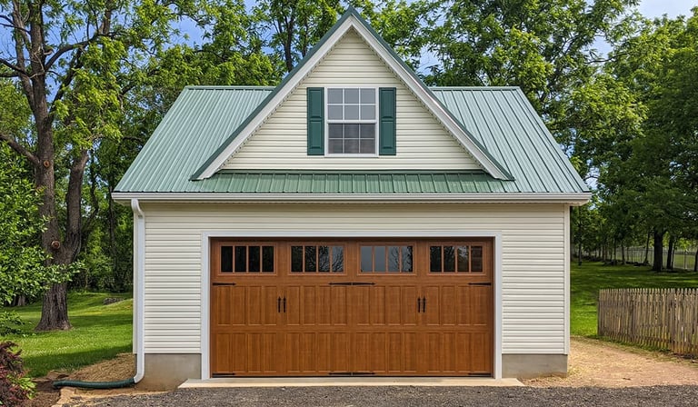Dormer Series 1 Car Garage 24x26