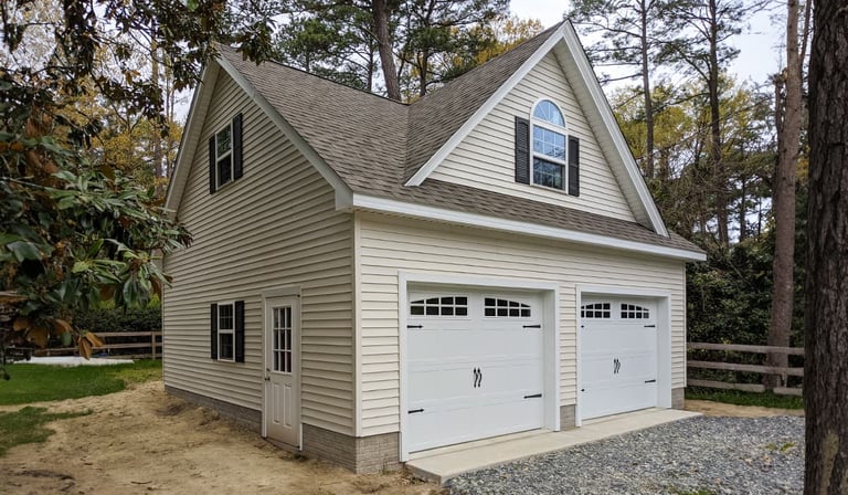 Dormer Series 2 Car Garage 24x24