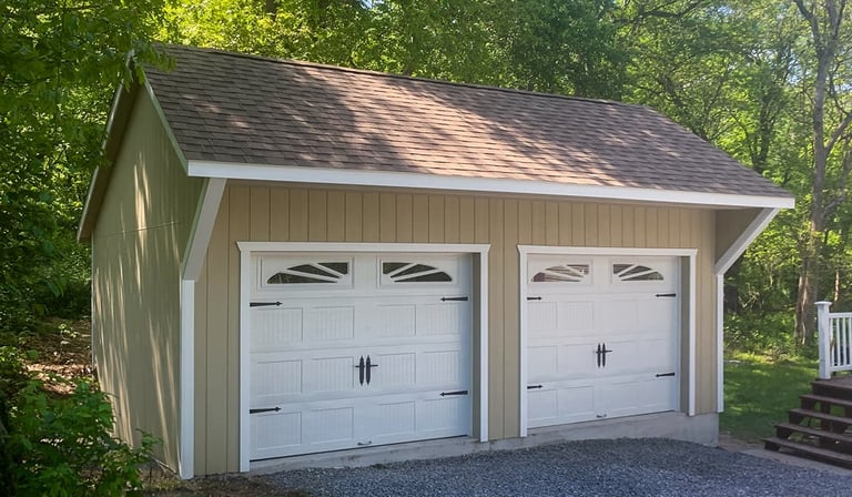 Saltbox Series Garage