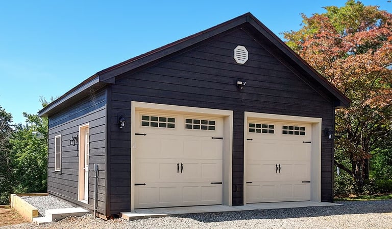 Single Story 2 Car Garage 24x24