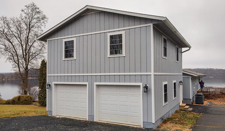 Two Story Series 2 Car Garage 24x28