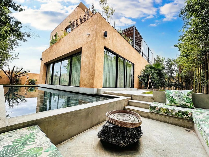 Villa moderne 4 suites à vendre, Route Ouarzazate Marrakech — Villa, Marrakech