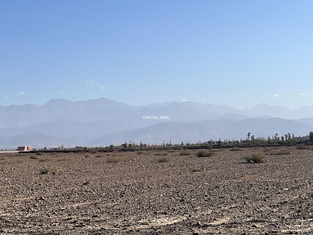 Terrain 4,3 ha à vendre à Tahanaoute avec vue Atlas — photo 2