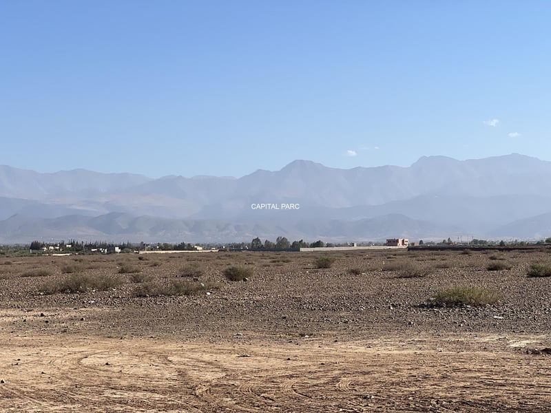 Terrain 9, 6 ha à vendre – Route de l'Ourika, Marrakech — Terrain, Ourika