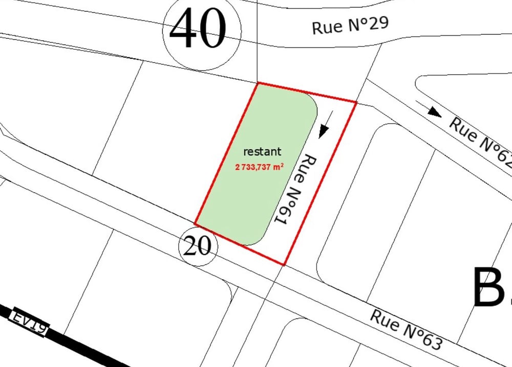 Terrain R+5 à vendre, 4111 m², Guéliz, Marrakech — photo 3
