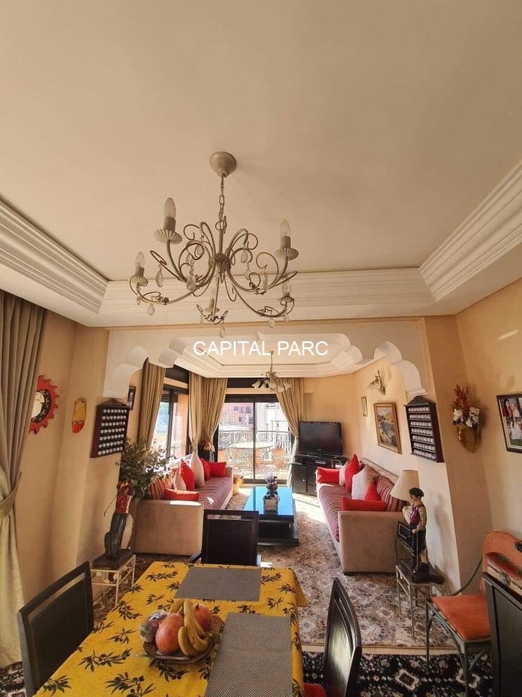 Appartement 106 m² à louer, 2 ch., Guéliz, Marrakech — photo 3