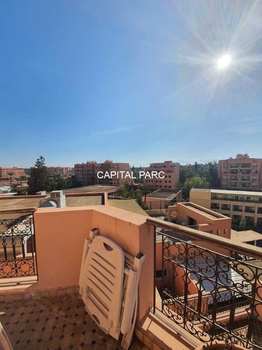 Appartement 106 m² à louer, 2 ch., Guéliz, Marrakech — miniature 7