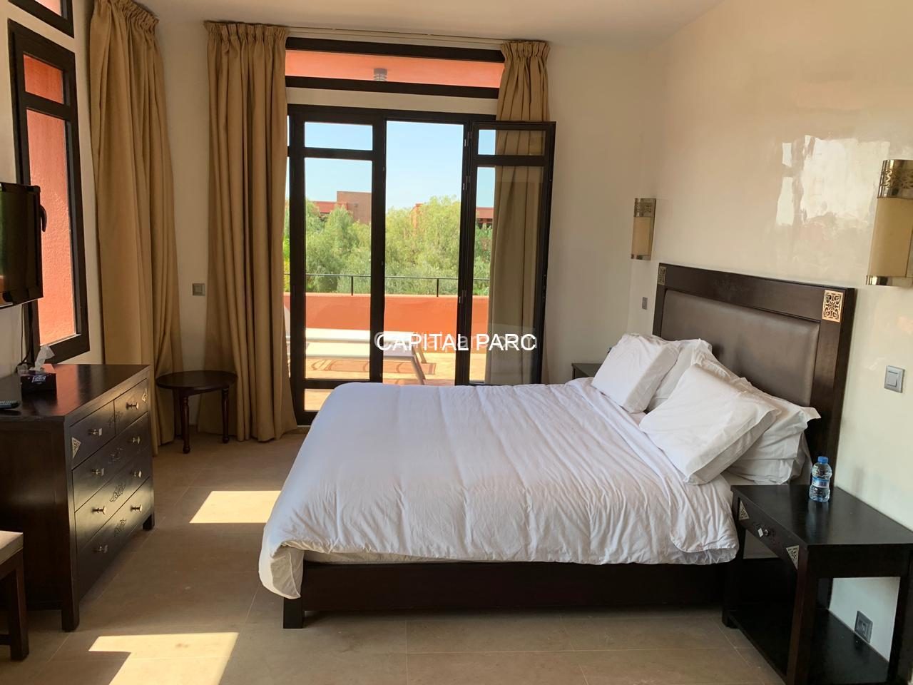 Appartement meublé 2 ch. à louer avec piscine, Marrakech — miniature 4
