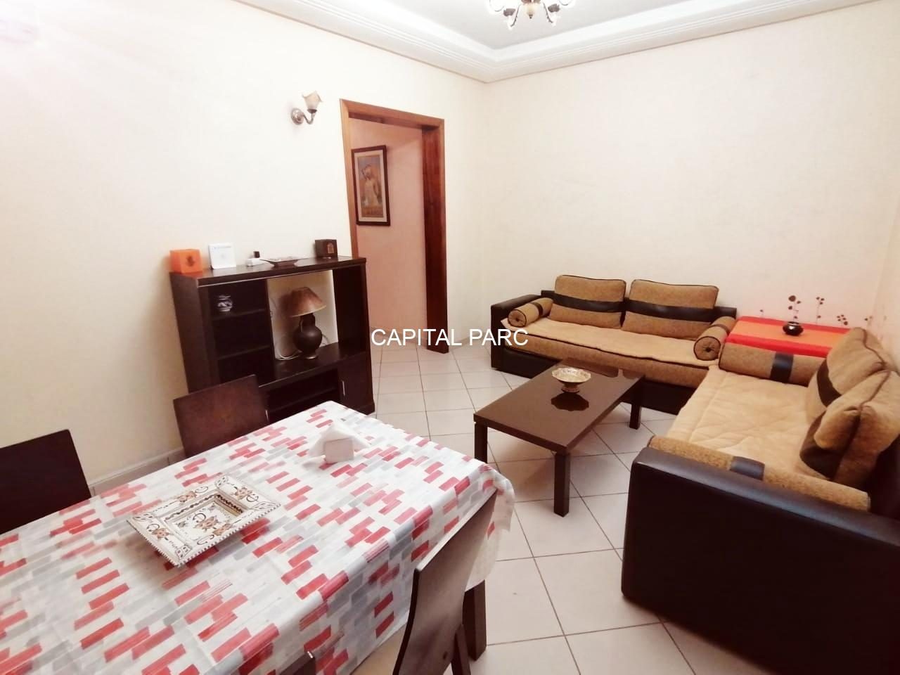 Appartement meublé 2 ch. à louer, Guéliz Marrakech — Appartement meublé, Marrakech