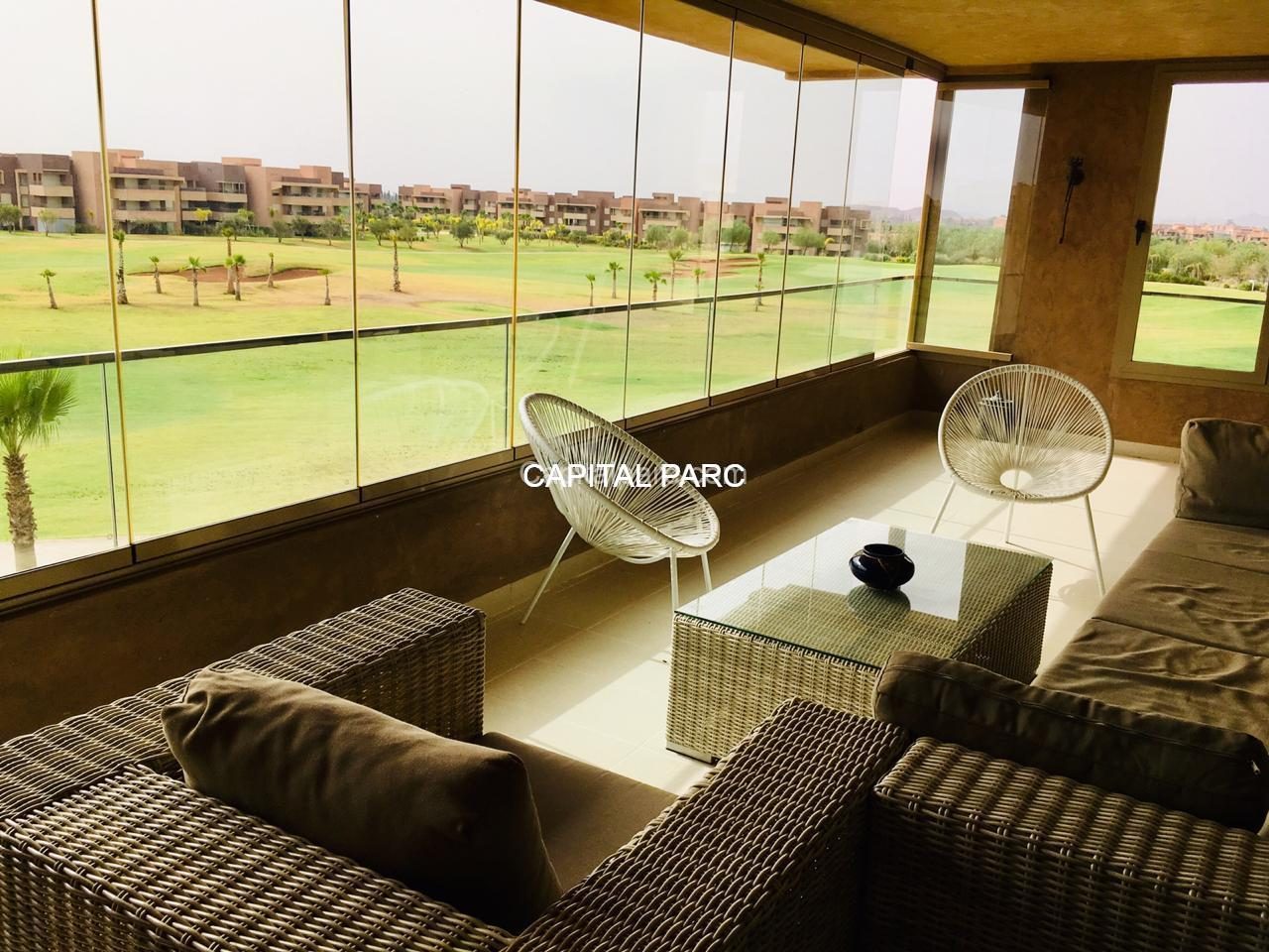 Appartement 151 m² 2 ch. à vendre Marrakech, vue golf — miniature 9