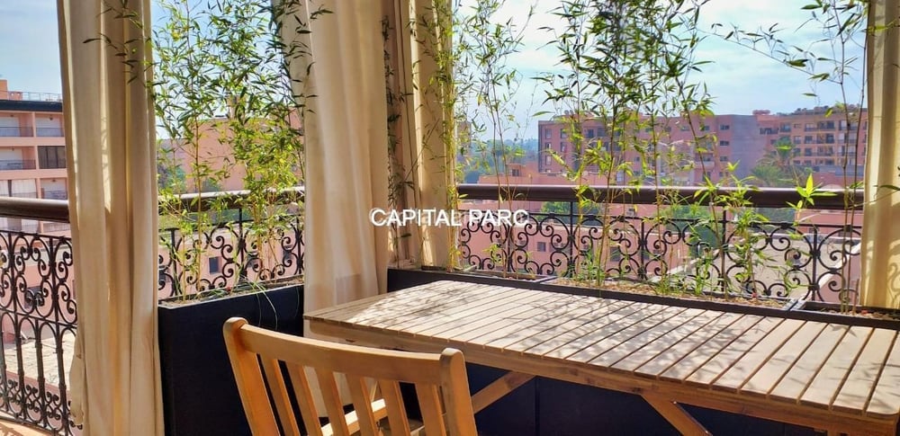 Appartement 37 m² avec piscine sur le toit, Guéliz, Marrakech — photo 6