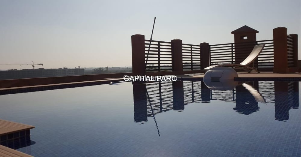 Appartement meublé 50 m² avec piscine à louer Hivernage, Marrakech — photo 2