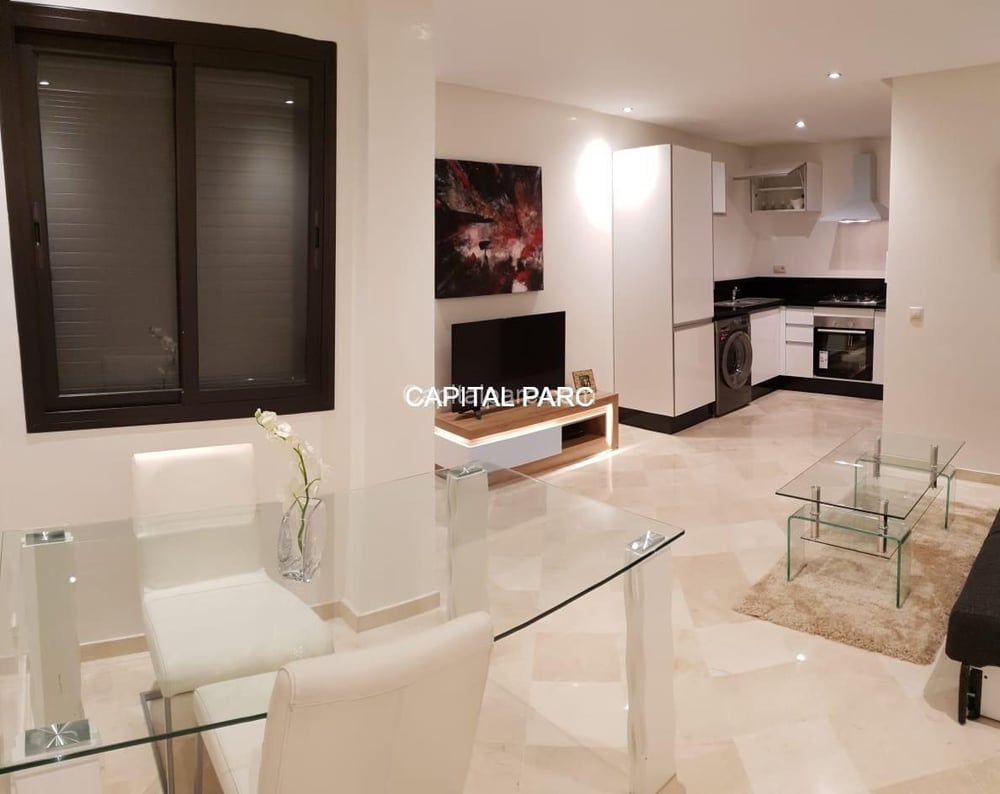 Appartement meublé 50 m² avec piscine à louer Hivernage, Marrakech — photo 3
