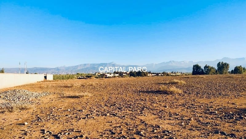 Terrain constructible 1, 08 ha à vendre Tasoultante, Ourika — Terrain, Ourika