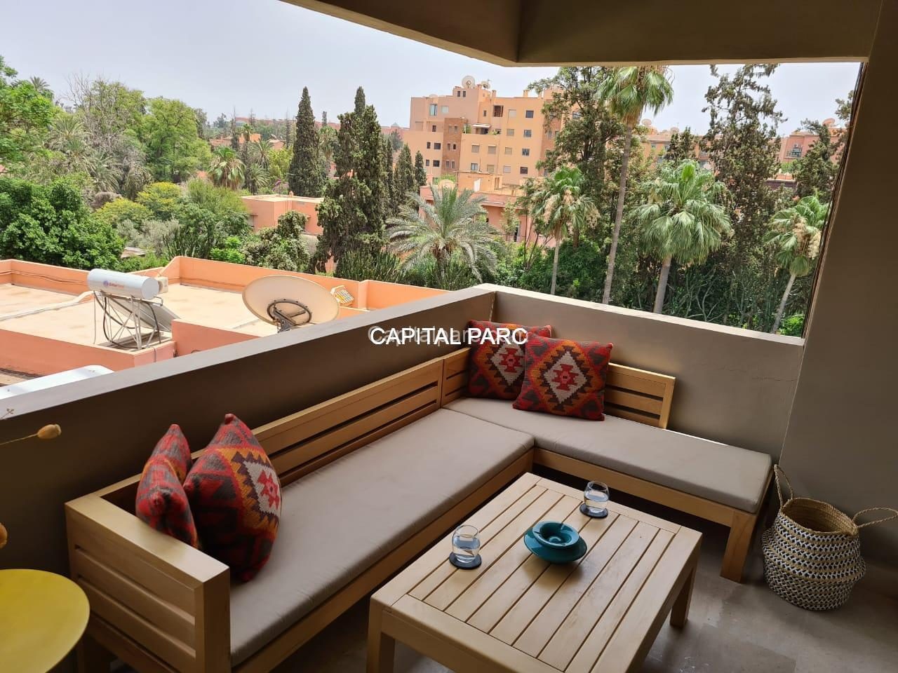 Appartement 3 ch. 130 m² à louer Hivernage, Marrakech — Appartement, Marrakech