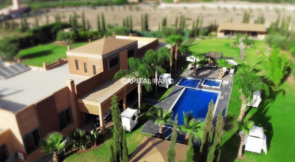 Maison d'hôtes 7 ch. 713 m² sur 1,13 ha à vendre Marrakech — photo 3