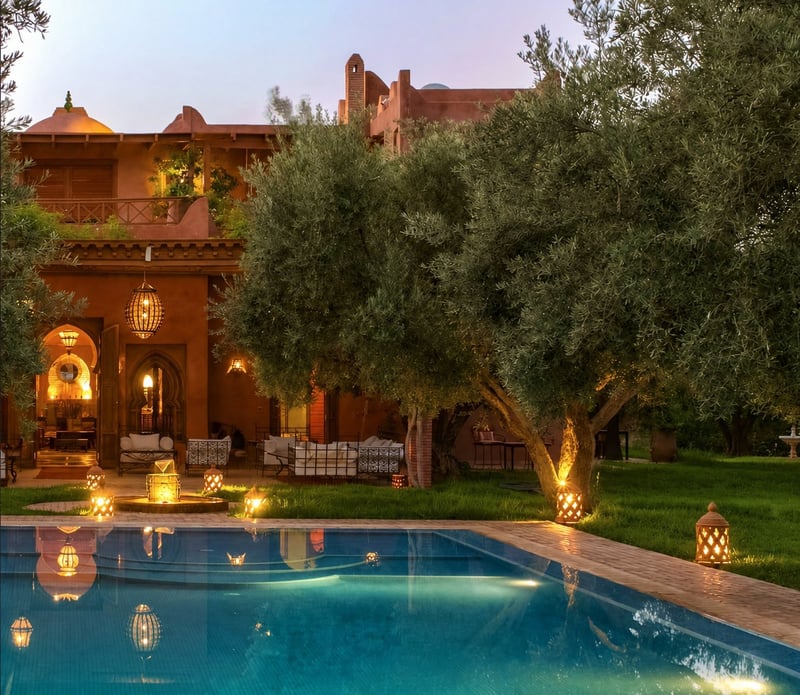 Villa traditionnelle 8000 m² à vendre, Ourika, Marrakech — Villa, Ourika
