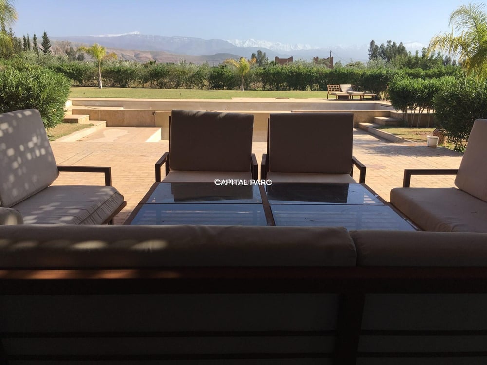 Villa meublée 500 m² à vendre, Oliveraie Marrakech — photo 2