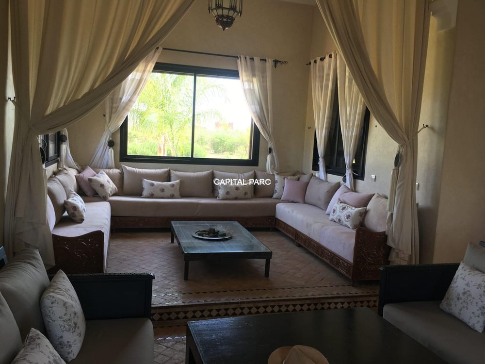Villa meublée 500 m² à vendre, Oliveraie Marrakech — photo 3