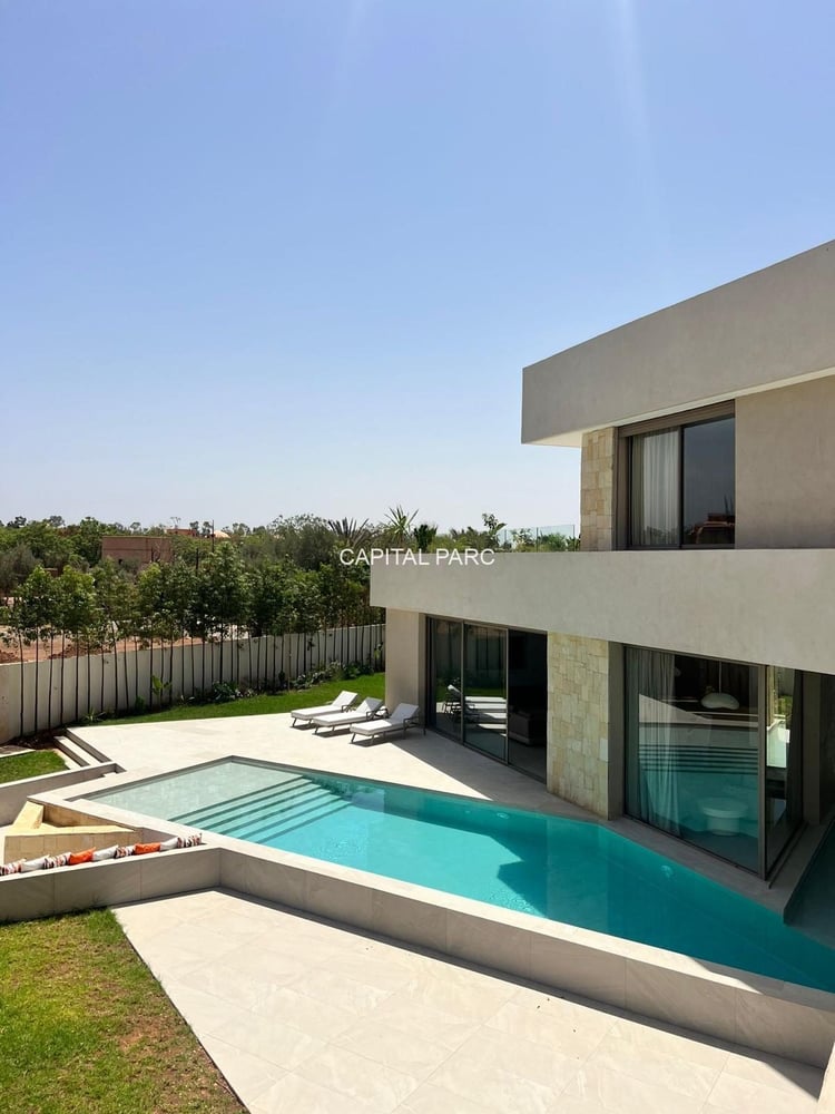 Villa d'architecte 425 m² à vendre, Golf Amelkis Marrakech — photo 14
