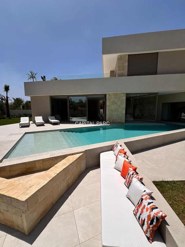 Villa d'architecte 425 m² à vendre, Golf Amelkis Marrakech — photo 3
