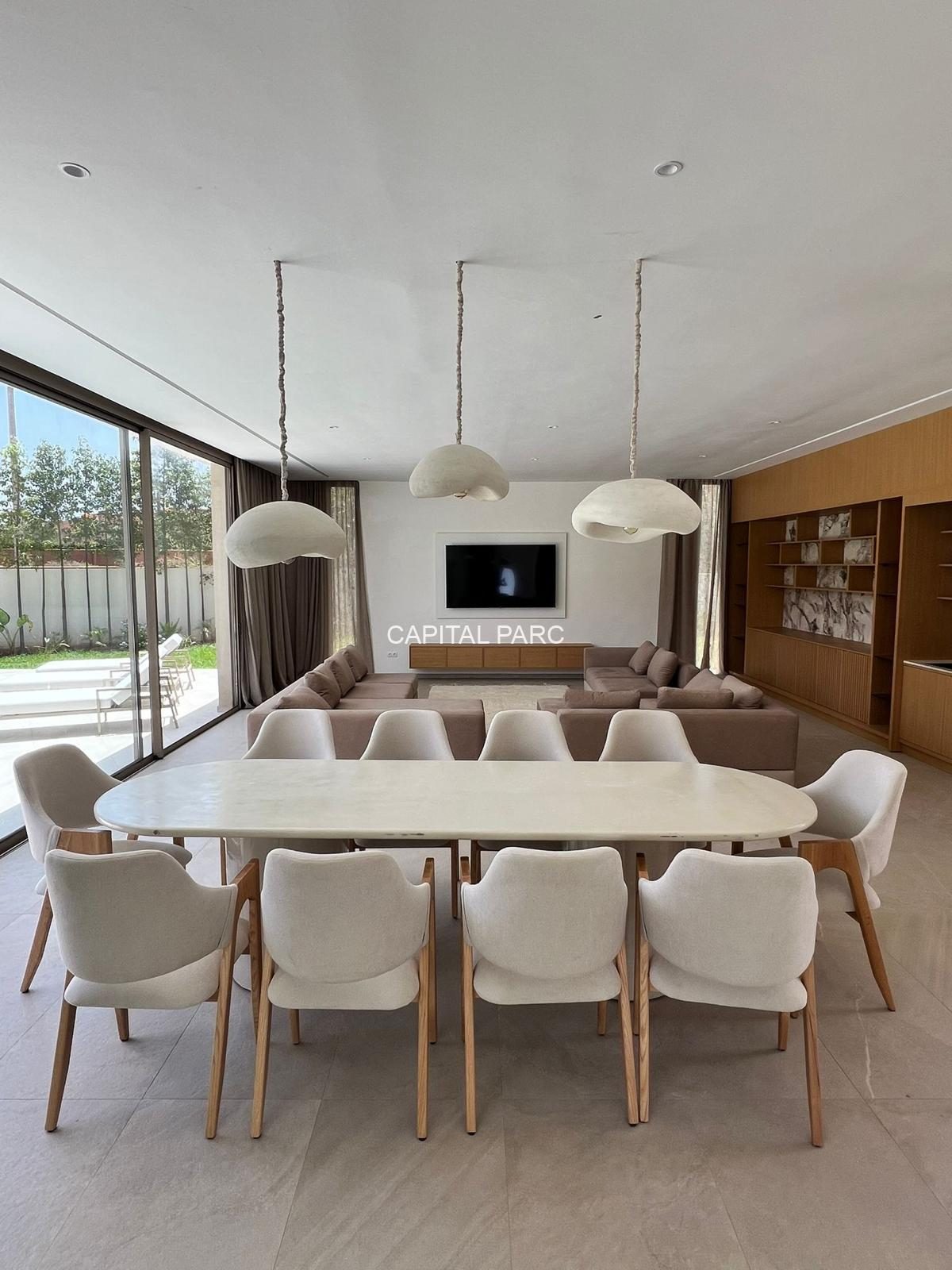 Villa d'architecte 425 m² à vendre, Golf Amelkis Marrakech — miniature 8