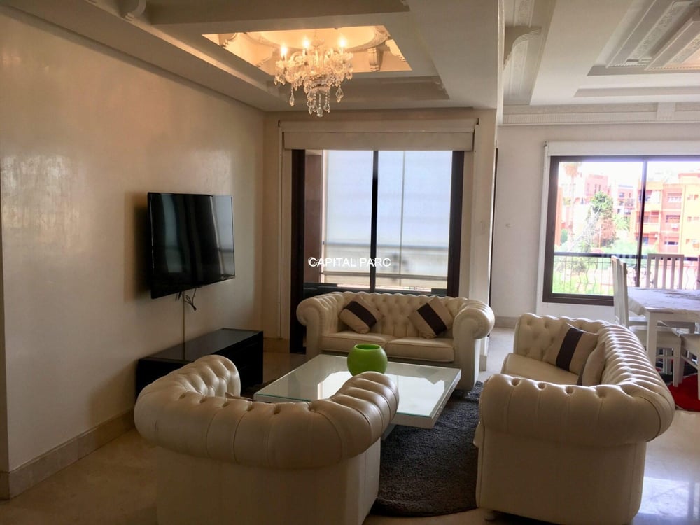 Appartement meublé 120 m² 2 ch. à louer Marrakech — photo 4