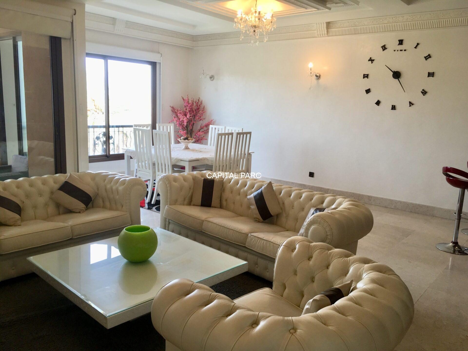 Appartement meublé 120 m² 2 ch. à louer Marrakech — miniature 9