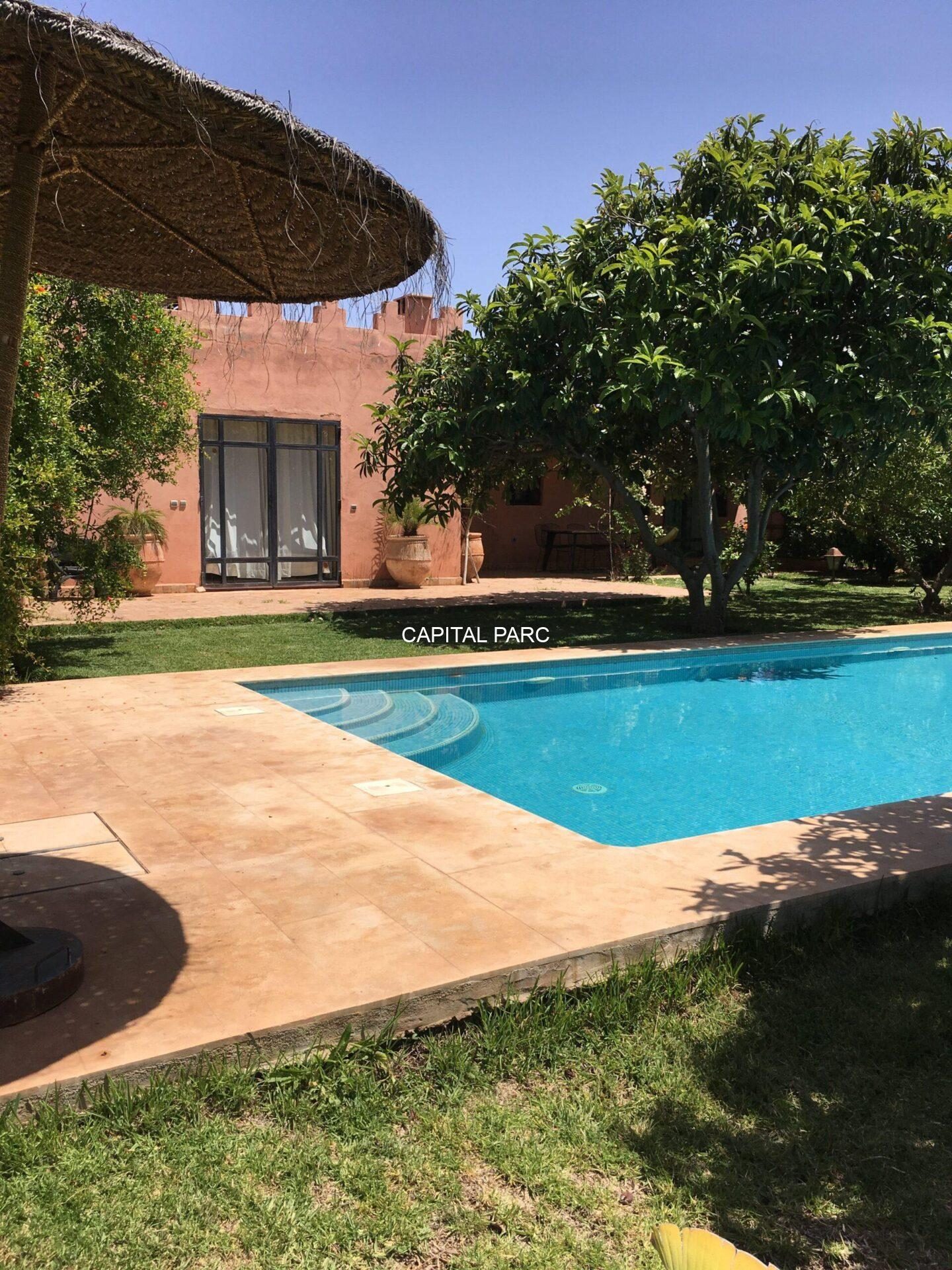 Villa meublée 250 m² à louer, Ourika, Marrakech — Villa meublée, Ourika