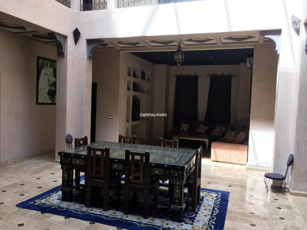Villa meublée 3 ch. à louer, 200 m², route Ouarzazate Marrakech — photo 2