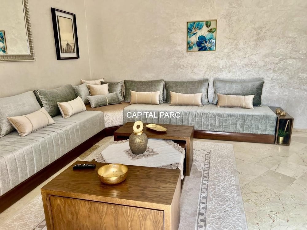 Appartement 128 m² à louer, 2 ch., Victor Hugo, Marrakech — photo 14
