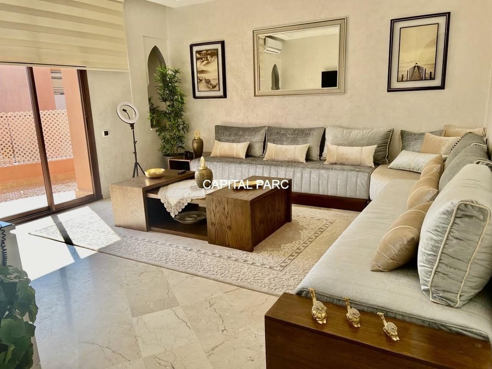 Appartement 128 m² à louer, 2 ch., Victor Hugo, Marrakech — photo 4