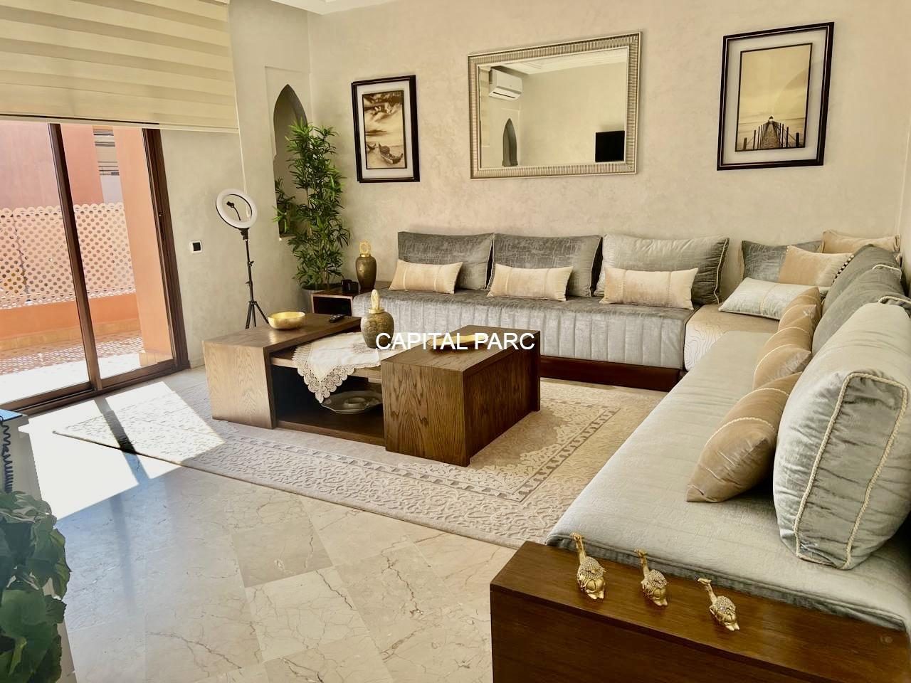 Appartement 128 m² à louer, 2 ch., Victor Hugo, Marrakech — miniature 4