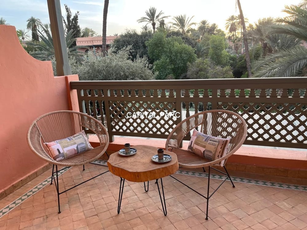 Appartement meublé 63 m² à louer, Palmeraie Marrakech — photo 3