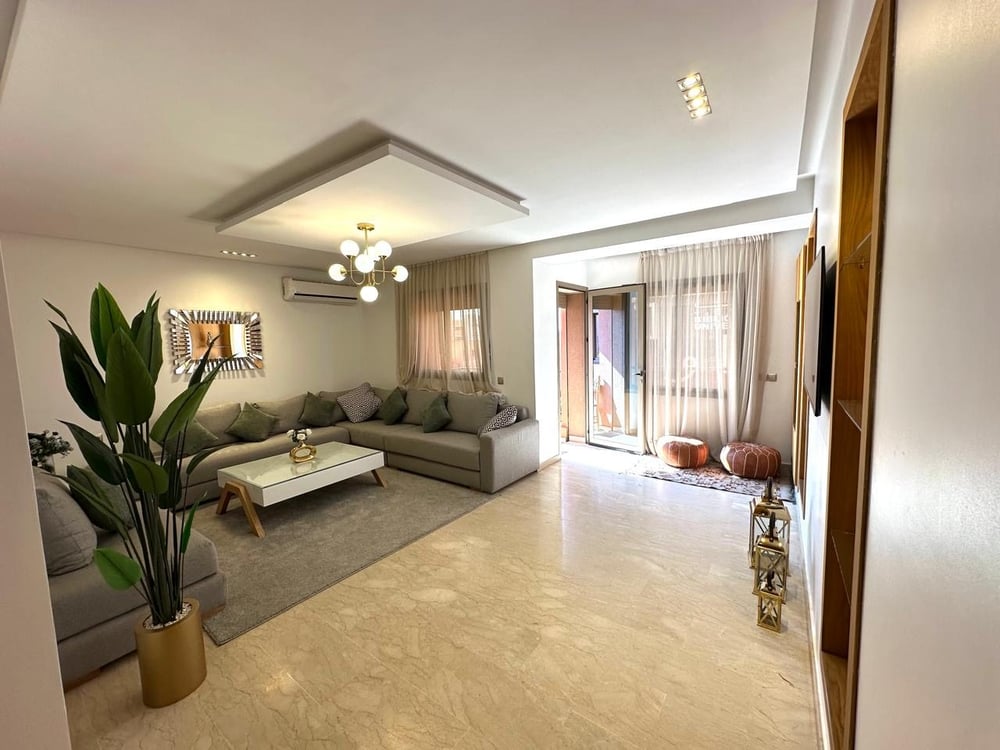 Appartement meublé 92 m² 2 ch. à louer Guéliz, Marrakech — photo 5