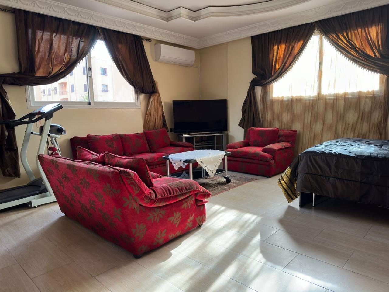 Villa meublée 3 ch. à louer, Mabrouka, Marrakech — Villa meublée, Marrakech
