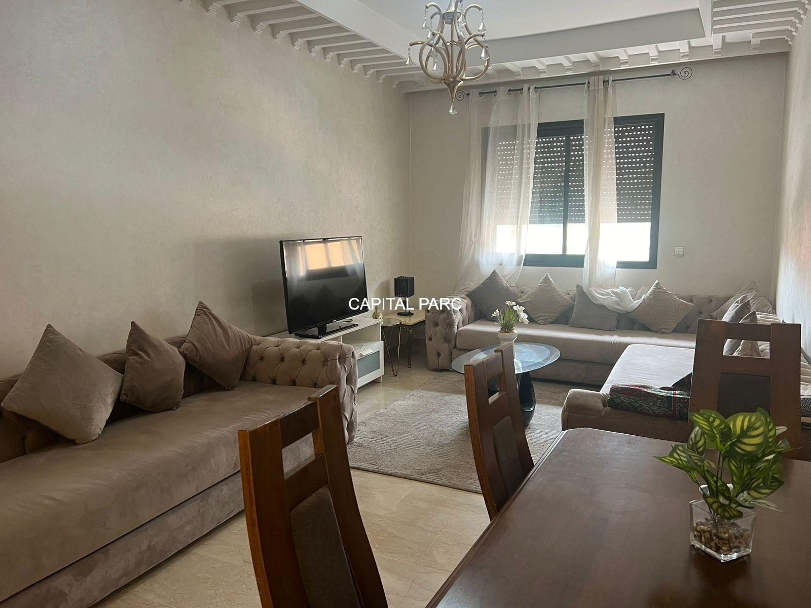 Appartement meublé 120 m² à louer Hivernage, Marrakech — Appartement meublé, Marrakech